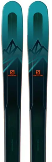bosom class Misty Salomon MTN Explore 95 Backcountry Skis + Skins 95 - Freeride Skis Alpine  Skiing