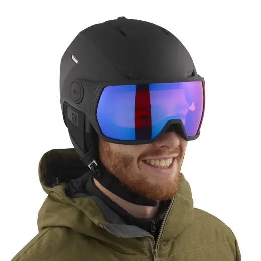 Salomon Pioneer LT Visor Ski Helmet - Helmets Alpine Skiing
