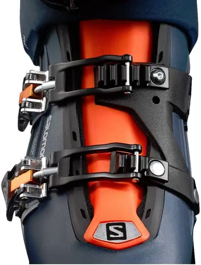 Ski Belt Buckles - Salomon Orange