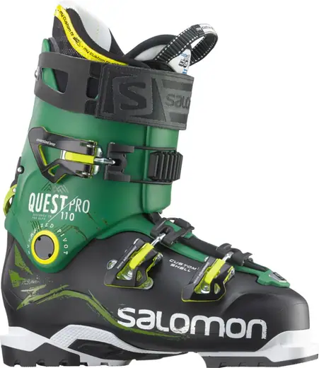 Salomon Pro 110 Green Skistøvler Herre SkatePro