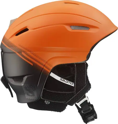 sne hvid Instruere sum Salomon Ranger 4D Orange Custom Air Helmet - Helmets Alpine Skiing
