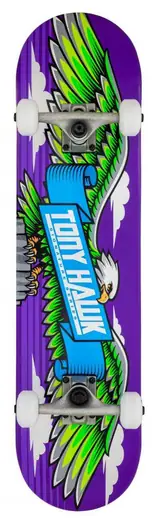 TONY Hawk 2019 COMPLETO Skateboard Principiante per Pro 7.5/7.75/8.0 taglie disponibili 