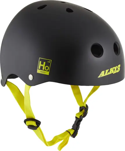 Alk13 Casco H2O Plus Per Skate, BMX, Roller – Rosa Pastello/Bianco – Taglia S (49-52cm)