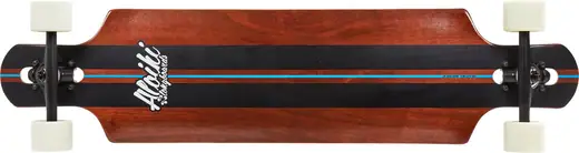 Aloiki Longboard Komplett Set - Dropthrough Design Für Smooth Rides