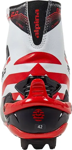 Alpina RCL White Cross Country Ski Boots - Classic