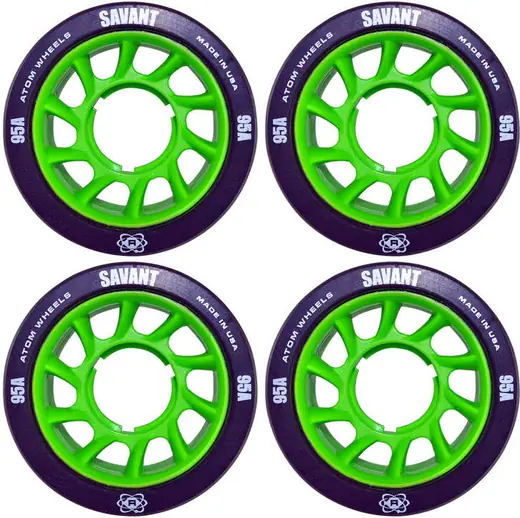 Atom Savant Nylon Nucleo Ruote 59mm 4-Confezione