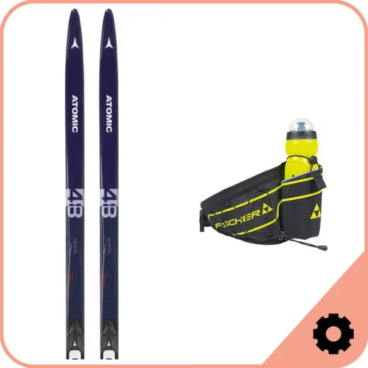 Atomic Cross Country Ski + Free Drink Belt Package