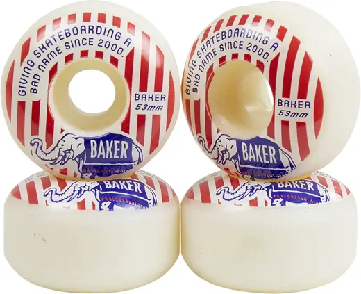 Baker Peanuts Conjunto De 4 Rodas Skate | SkatePro