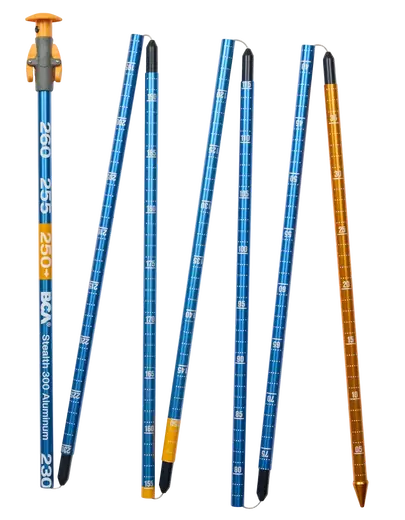 BCA Stealth 300 アバランチ プローブ (アルミニウム) BCA Stealth 300