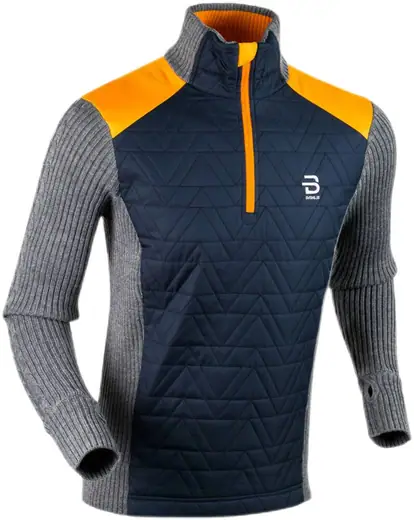 Bjørn Dæhlie Sweater Half Zip Comfy For Men Ski Jacket - Mid Layer