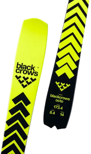 Black Crows Octo All Mountain Skis - Carving Skis Alpine Skiing