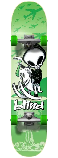 Blind スケートボード 31.5インチ Silver 52mm コンプリート Blind Classic Complete Skateboard - Skateboards | SkatePro