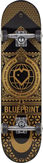 Blueprint Home Heart Skateboard Completo