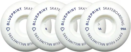 Blueprint Mini Heart 99A Skateboard Wheels 4-Pack
