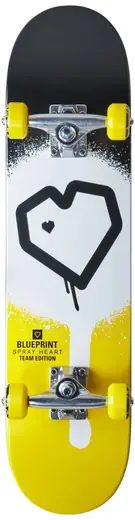 Blueprint Spray Heart V2 Skateboard Komplety