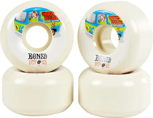 Bones Joslin Shaggy Skateboard Wheels 4-Pack | SkatePro