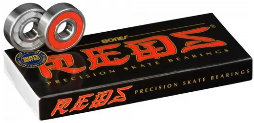 スケートボード　BONES REDS CERAMIC BEARINGS 正規品！ Amazon | BONES ベアリング SUPER REDS | BONES | ベアリング