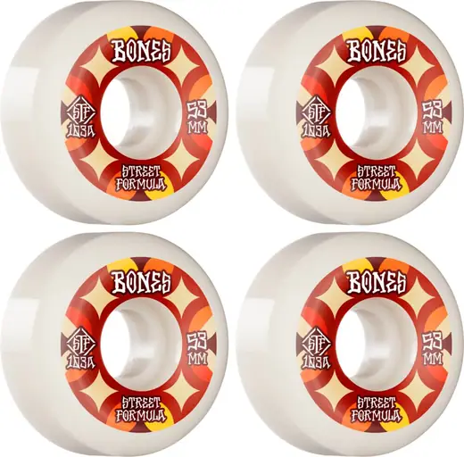 Bones STF V5 Sidecut Skateboard Wheels 4-Pack