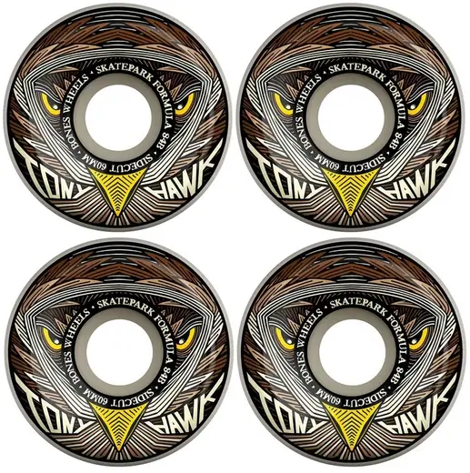Bones Tony Hawk Night Pro SPF Sidecuts Skateboard Wheels