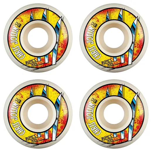 Bones X-Formula Joslin Slice Of Life Skateboard Wheels 4-Pack
