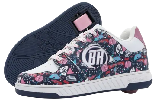 Breezy Groovy Purple Roller Shoes