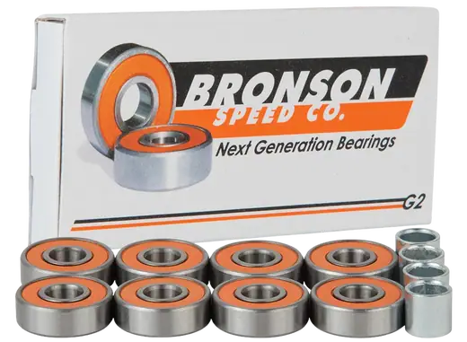 Bronson G2 Bearings 8-Pack
