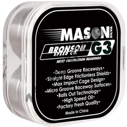 Bronson G3 Pro Bearings 8-Pack