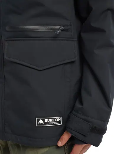 Burton covert jacket black best sale