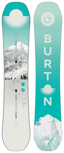 Burton Feelgood Flying V Snowboard Dames | SkatePro