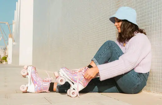 Chaya Elite Space Holographic Roller Skates | SkatePro