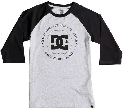 DC Shoes Rebuilt 3 4 T Shirt Youth SkatePro