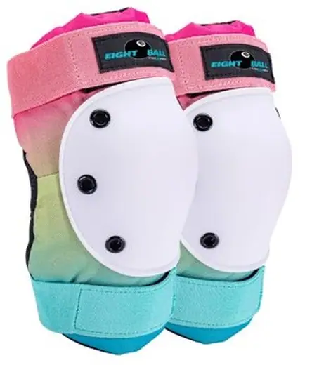 Eight Ball Skate Pads 3-Pack - Kids Skates