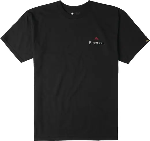 Camiseta Negra Emerica X Indy SkatePro camiseta-negra-emerica-x-indy-skatepro