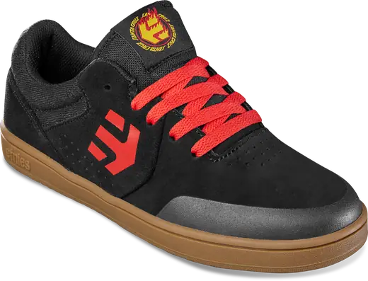 Etnies Marana Kids x Santa Cruz Flame Skate Shoes