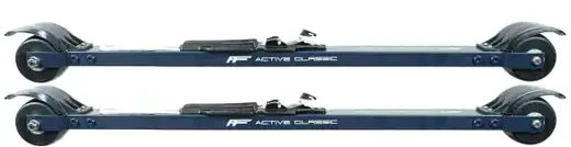 FF Rollerskis Active Alu Classic + Bindings Rollerskis