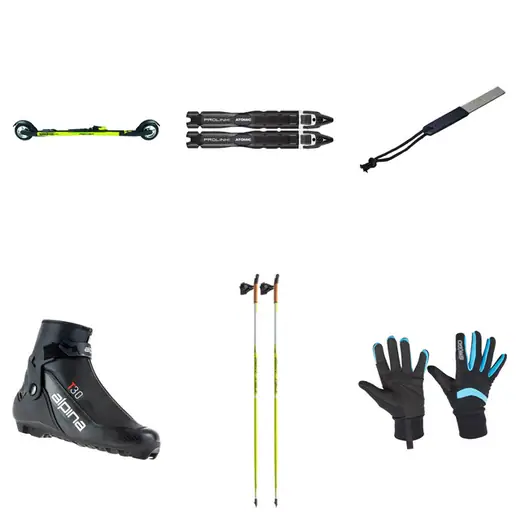 Fischer Skate Roller Skidor Paket