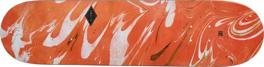 GLOBE マーブル　スケートボード Globe Full On Red Marble Skateboard Deck | SkatePro