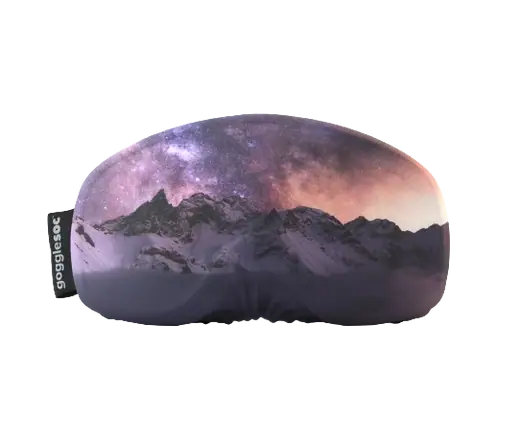 Soggle Beschermhoes voor skibril, microvezel, eenheidsmaat, kleur: Camouflage 03 Blue