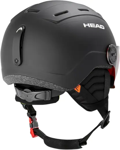 Demi-casque Enfant Réglable – Avec Lunettes De Protection – Pour Ski, VTT, Sports Motorisés – Taille M (49-58 Cm)