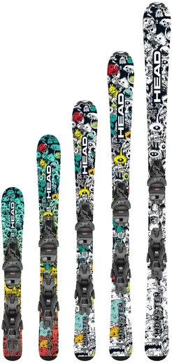 Head Monster Easy + JRS 7.5 GW Junior Skis