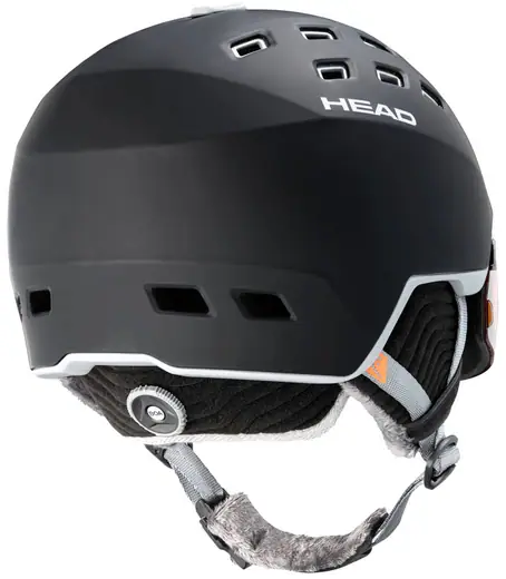 Head Radar Visor Helmet Black