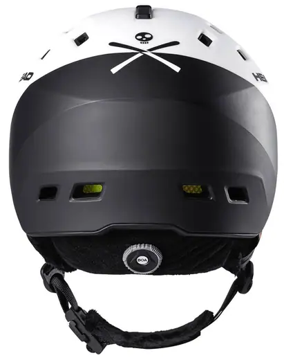 Casque de ski avec visière - Head Radar MIPS noir HEAD