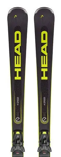 Head Supershape e-Speed Skis + PRD 12 GW Bindings