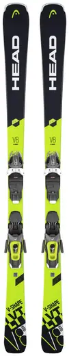 HEAD Unisex V-Shape V8 LYT Tech Graphene Lightweight All-Mountain Skis with  PR 11 GW Bindings, 163 cm : Amazon.ca: Sports & Outdoors