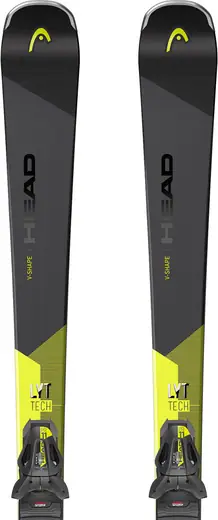 Head V-Shape V8 SW LYT Skis + PR 11 GW Bindings - Carving Skis Alpine Skiing