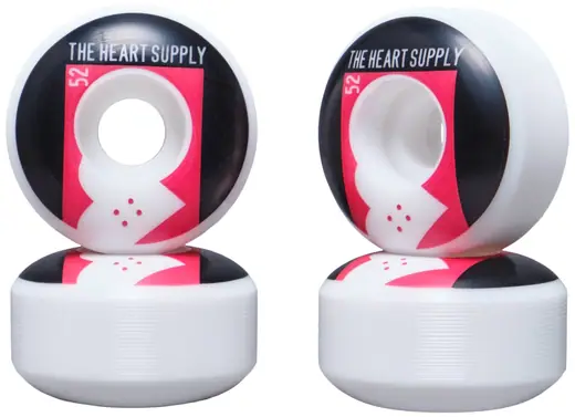 Heart Supply Even 99A Roues Skate Pack de 4