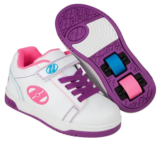 HEELYS Chaussure a roulette Uptown 100226 Hot Pink White