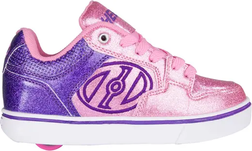 Heelys Mädchenschuhe Glitzer lila Gr. 32 Schuhe mit Rollen in