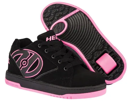 Heelys Propel 2.0 Noir/Rose Chaussures à Roulettes