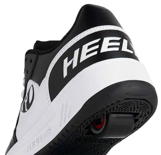 Heelys Rezerve Low Black/White Pantofi Cu Roți | SkatePro